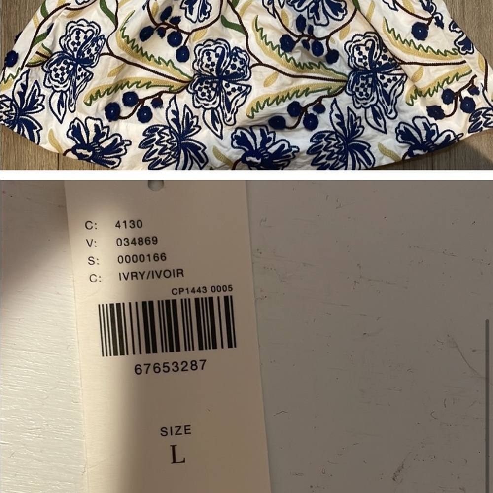 Anthropologie Puffy Sleeve Baby Doll Mini Dress Large